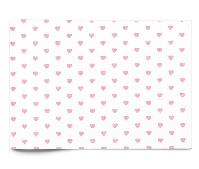 Pink Little Hearts - Tissue - Ream - 20 x 30"