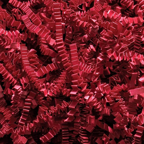 Red - Crinkle Cut Basket Shred - 10 lb Box