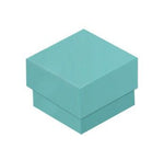 Gloss Aqua - Ring Box - 1-5/8 x 1-5/8 x 1-1/4"
