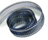 Navy / Silver - Ritzy Ribbon - 1-1/2" x 50 Yards
