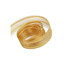 Old Gold / Gold - Ritzy Ribbon - 1-1/2" x 50 Yards