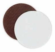 White/Brown - Round Candy Pad - 5" Dia (for Round Candy Box)