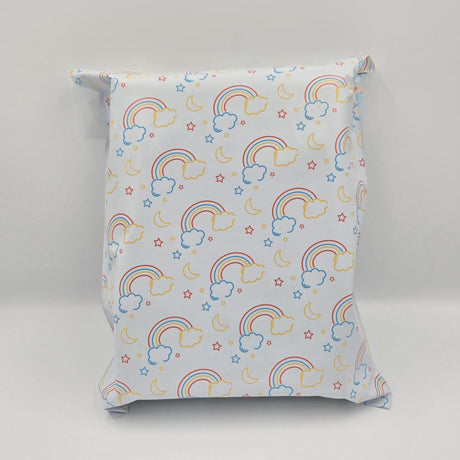 Rainbow Poly Mailers Size 10x13 Colorful Shipping Bags