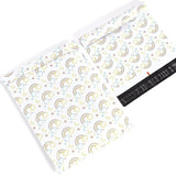 Rainbow Poly Mailers Size 10x13 Colorful Shipping Bags