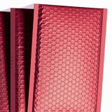 Red Gloss Matte Bubble Mailers Size 8.5x12 Padded Shipping Bags