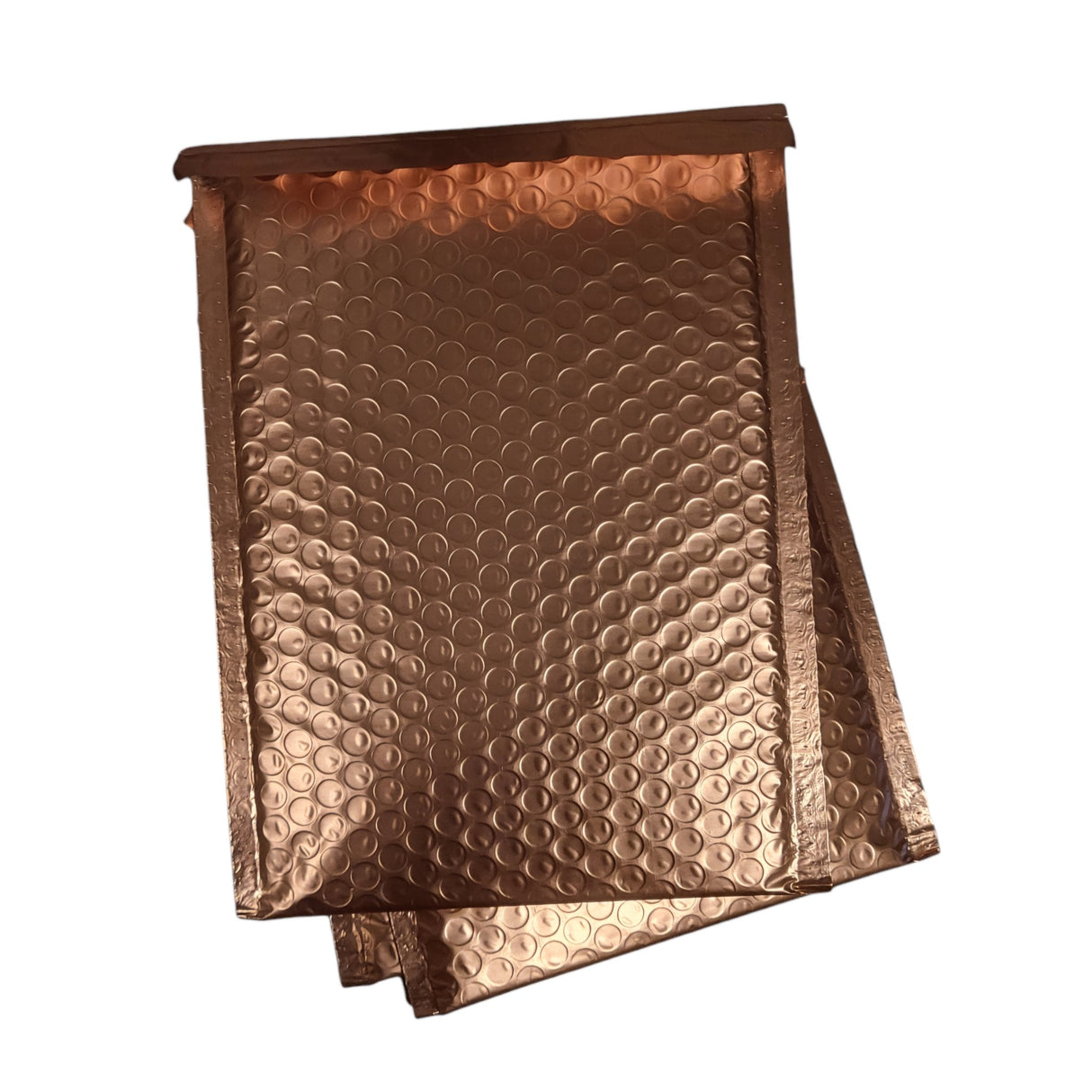 Rose Gold Metallic Bubble Mailers Size 4x8 Padded Shipping Bags