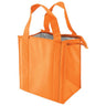 Orange - Reusable Thermo Tote - 12 x 8 x 13" (20 in. Handle)