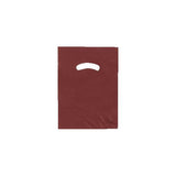 Burgundy - Super Glossy Plastic Bag - 9 x 12"