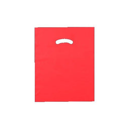 Red - Super Glossy Plastic Bag - 12 x 15"