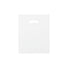 White - Super Glossy Plastic Bag - 12 x 15"