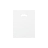 White - Super Glossy Plastic Bag - 12 x 15"