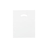 White - Super Glossy Plastic Bag - 12 x 15"