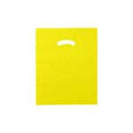 Yellow - Super Glossy Plastic Bag - 12 x 15"