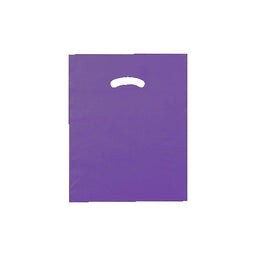 Purple - Super Glossy Plastic Bag - 12 x 15"