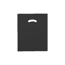Black - Super Glossy Plastic Bag - 12 x 15"