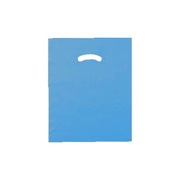 Dark Blue - Super Glossy Plastic Bag - 12 x 15"