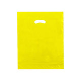 Yellow - Super Glossy Plastic Bag - 15 x 18 x 4"