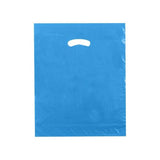 Dark Blue - Super Glossy Plastic Bag - 15 x 18 x 4"