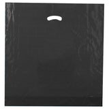 Black - Super Glossy Plastic Bag - 20 x 20 x 5"