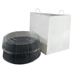 White - Rounder 16"/18" Bag - Cardboard Bottom - 18 x 17 x 18" (2.5 mil)