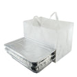 White - Full Tray Bag - Cardboard Bottom - 22 x 14 x 15-1/4" (3.5 mil) - Case/100