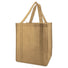 Khaki - Non Woven Grocery Bag - 12 x 8 x 13"