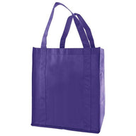 Royal Blue - Non Woven Grocery Bag - 12 x 8 x 13"