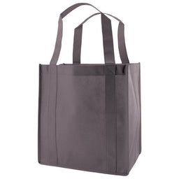 Charcoal - Non Woven Grocery Bag - 13 x 10 x 15"