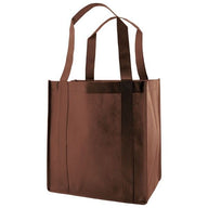 Chocolate - Non Woven Grocery Bag - 12 x 8 x 13"