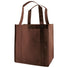 Chocolate - Non Woven Grocery Bag - 13 x 10 x 15"