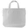 White - Reusable Purse Tote - 16-1/2 x 4-1/4 x 13-1/2" (15 in. Handle)