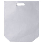 White - Reusable Die-Cut Tote - 15 x 8" (4 Die-Cut Handle)