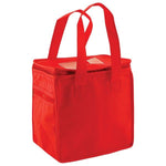 Red - Reusable Thermo Lunch Tote - 8 x 6 x 8-1/2" (16in. Handle)
