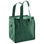 Dark Green - Reusable Thermo Lunch Tote - 8 x 6 x 8-1/2" (16in. Handle)