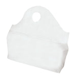 White - Wave Top To-Go Bag - 21 x 10 x 18" (1.25 mil)