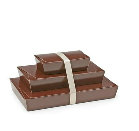 Brown - Ballo Box - (1 lb) 9-1/4 x 5-1/2 x 1-1/8"