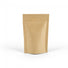 Natural Kraft - Stand Up Zipper Pouch - 4-5/8 x 2 x 7-1/8"