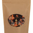 Natural Kraft - Stand Up Zipper Pouch - Window - 4-5/8 x 2 x 7-1/8"