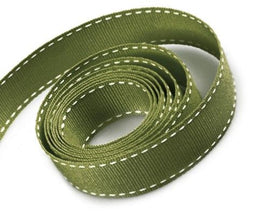Willow - Saddle Stitch Ribbon - 5/8" x 50 Yards