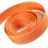 Torrid Orange - Saddle Stitch Ribbon - 5/8" x 50 Yards