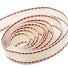Scarlet - Saddle Stitch Tape Ribbon - 5/8" x 50 Yards