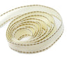 Tan - Saddle Stitch Tape Ribbon - 5/8" x 50 Yards