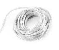 White - Satin Cord - 100 Yards