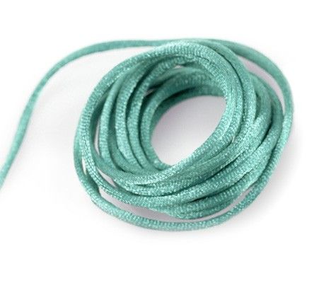 Light Blue - Satin Cord - 100 Yards