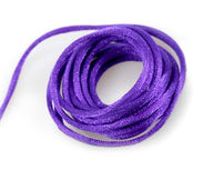 Purple - Satin Cord - 100 Yards