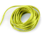 Lime - Satin Cord - 100 Yards