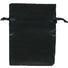 Black - Satin Bag - 3 x 4"