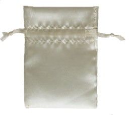 Ivory - Satin Bag - 4 x 6"