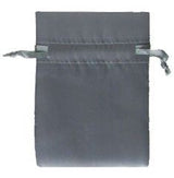 Silver - Satin Bag - 4 x 6"
