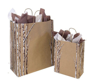 Birch Bliss - Gift Bag - 8-1/4 x 4-3/4 x 10-1/2"